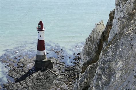 Beachy Head Lighthouse - Stock Image - C017/7267 - Science Photo Library