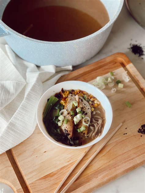 Vegan Ramen Broth Recipe | This Little Estate