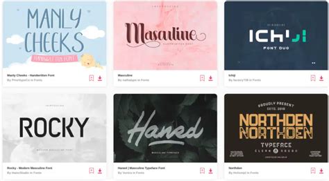 25+ Best Masculine Fonts & Manly Fonts for Strong Designs