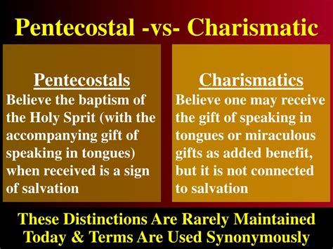 PPT - Pentecostalism & the Charismatic Movement PowerPoint Presentation ...