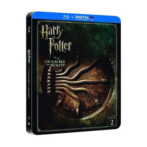 Harry Potter and the Chamber of Secrets, Ltd. Steelbook, Blu-ray, Import