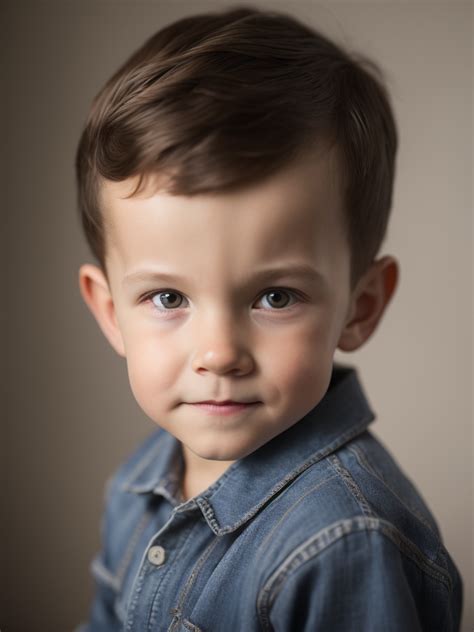 Premium Free ai Images | portrait of tom holland as kid month old happy ...