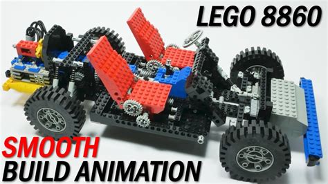 LEGO 8860 CAR CHASSIS - BUILD ANIMATION - SUPER SMOOTH - YouTube