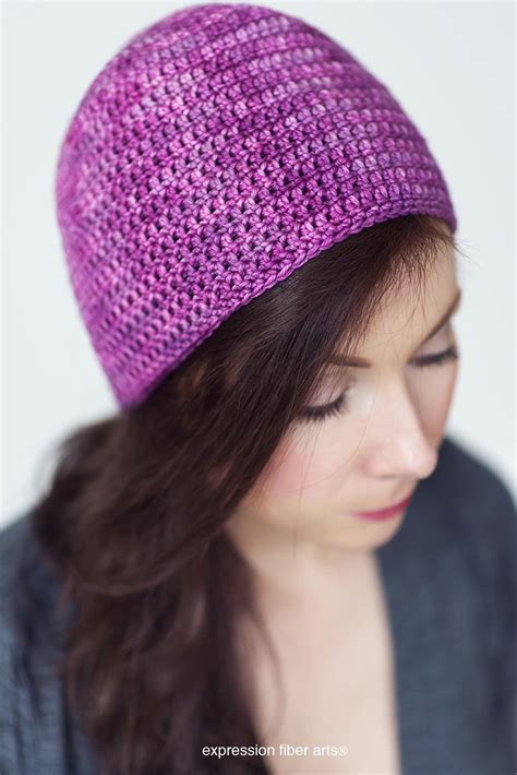 How to Crochet a Beanie – for Beginners – Expression Fiber Arts | A Positive Twist on Yarn