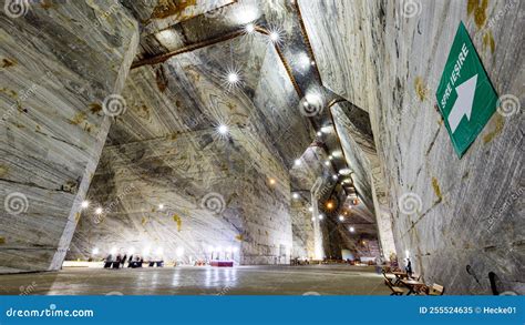 Salt Mine of Slanic Prahova in Romania Editorial Image - Image of landmark, exploration: 255524635