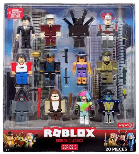 Roblox Series 3 Roblox Classics Exclusive 3 Action Figure 12-Pack Jazwares - ToyWiz