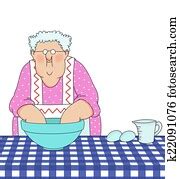 Grandma Clip Art and Stock Illustrations. 415 grandma EPS illustrations ...