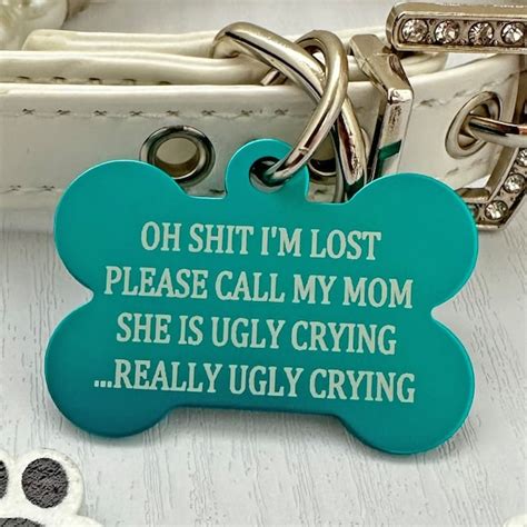 Funny Dog Tag Sayings - Etsy