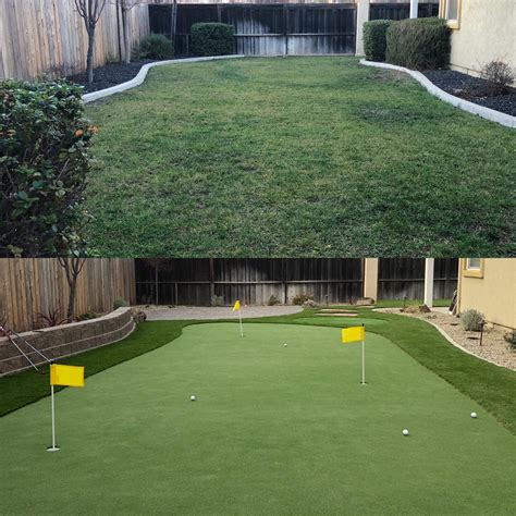 Backyard project is complete. : r/golf