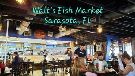 Walt's Fish Market - Sarasota, FLA - YouTube