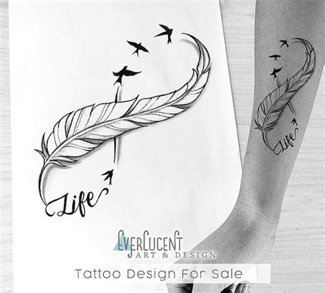 Details 71+ infinity tattoo with feather - in.coedo.com.vn