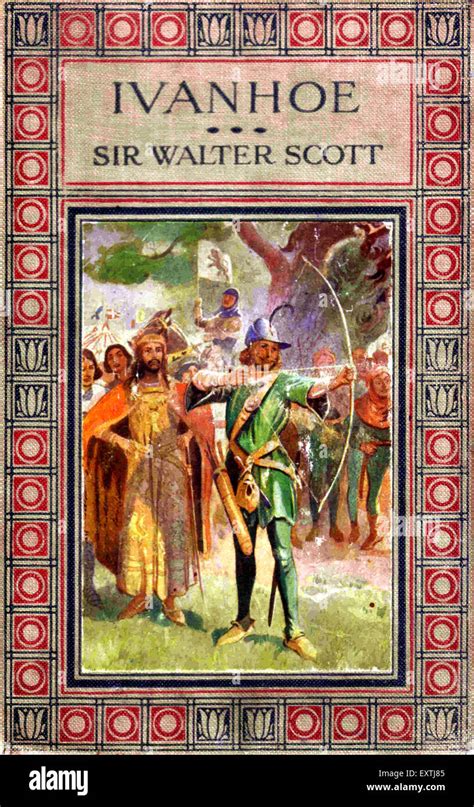 1920s uk ivanhoe book cover hi-res stock photography and images - Alamy