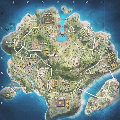 What's the best Free Fire map for rank push and why? (February 2022)