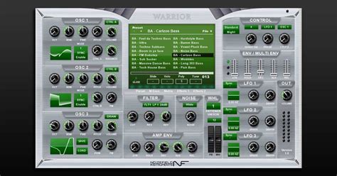 Noizefield - Warrior - Free Wavetable VST Synth | Free VSTs