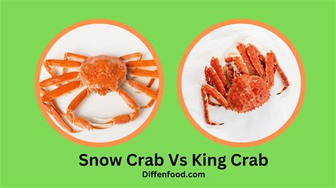 Snow Crab Vs King Crab: What's the Difference? - Diffen Food