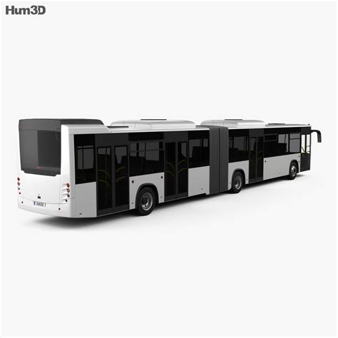 Otokar Kent C Articulated Bus 2015 3D model - Vehicles on Hum3D