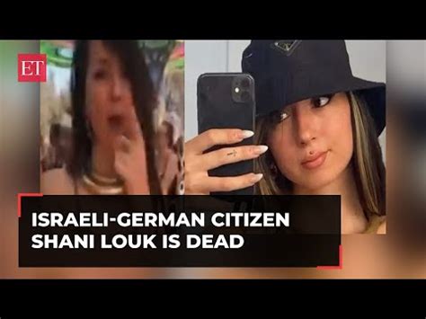 Hamas Hostage Shani Louk Confirmed Dead After Festival Kidnapping ...