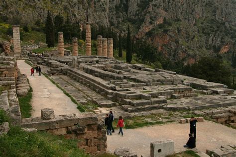Greece Delphi Ruins Free Stock Photo - Public Domain Pictures