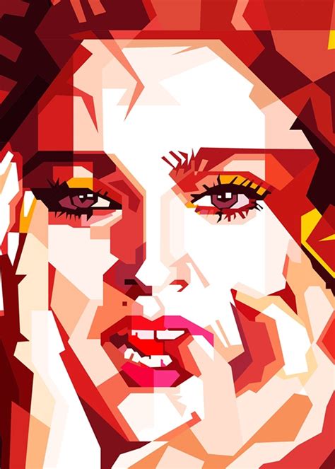 Madonna 80s Retro Pop posters & prints by WPAP Pop Art Portrait - Printler