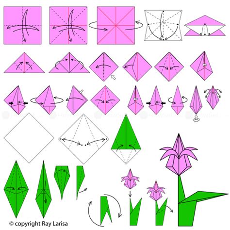 Inspirasi Origami Flowers Easy Origami Instructions, Paling Seru!