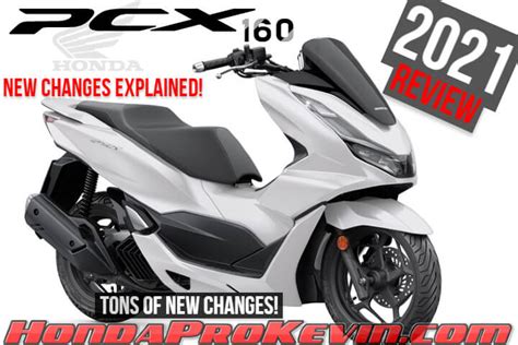 2021 Honda PCX Scooter Review / Specs + NEW PCX160 Changes Explained!