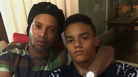 Ronaldinho's son joins Barcelona to follow in legendary father's ...