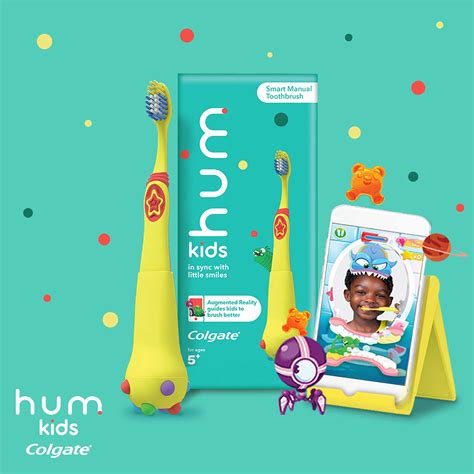 New hum kids by Colgate Makes Brushing Fun While Helping to Build Better Oral Ca