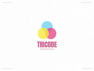 Tricode | Day 45 Logo of Daily Random Logo Challenge by koshinminn on Dribbble