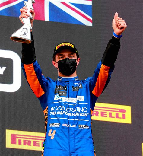 Lando Norris Podium : Lando Norris Celebrates First Podium Finish After Dramatic Austrian Gp F1 ...