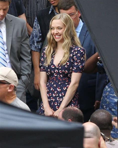 AMANDA SEYFRIED on the Set of Ted 2 in Boston – HawtCelebs