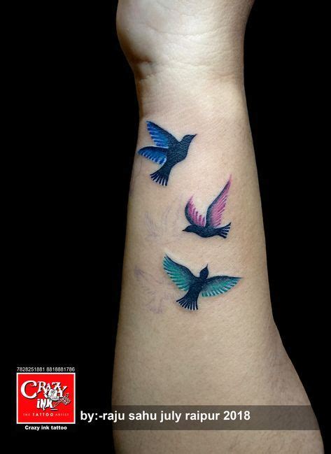 55+ Super ideas for simple small bird tattoo feathers | Bird tattoo ...