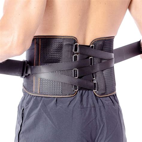 S Adjustable Straps and Breathable Mesh Lumbar Support Belt for ...