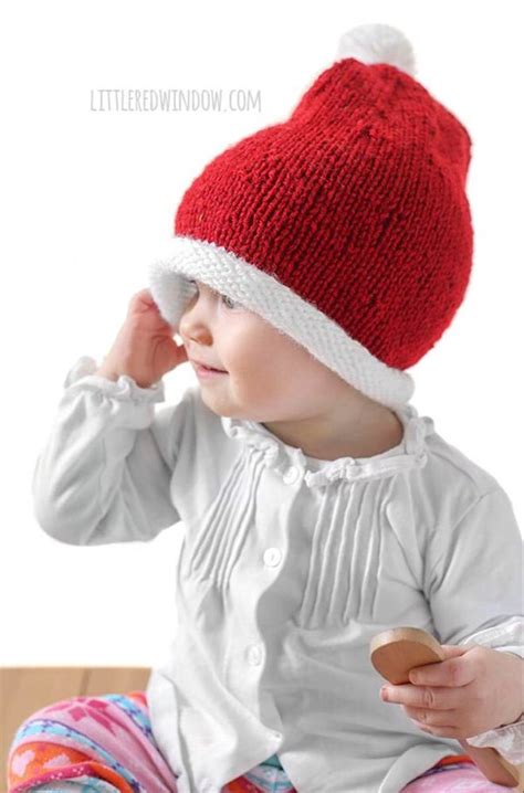 Baby Santa Hat KNITTING PATTERN / Santa Hats for Kids / Santa | Etsy ...