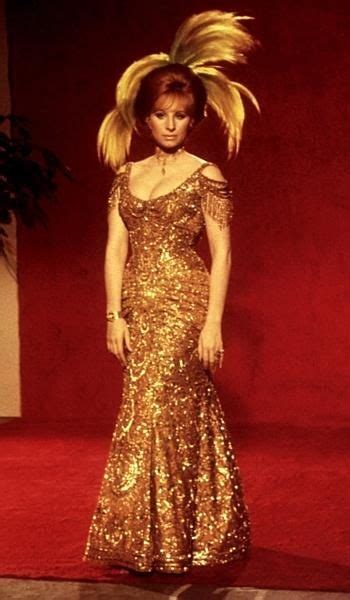 Barbra Streisand in "Hello Dolly" (1969). Costumes designed by Irene ...