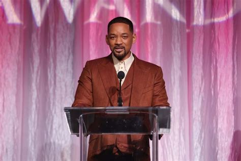 Will Smith Gets Emotional in First Awards Speech Since 2022 Oscars Incident