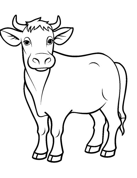 35 Cow Coloring Pages: Cute Free Sheets