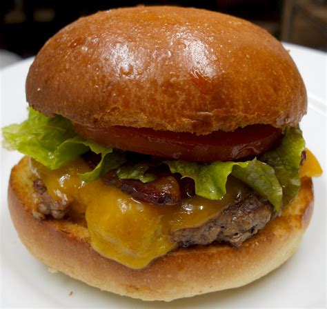 Bacon Cheese Burger on Brioche Bun | Fresh, ground sirloin S… | Flickr