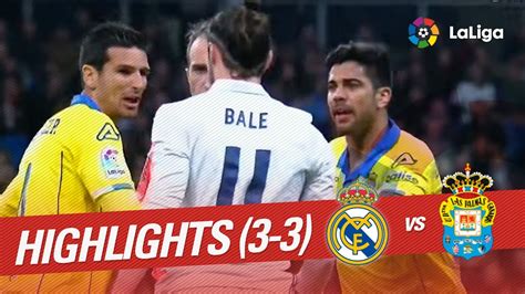 Resumen de Real Madrid vs UD Las Palmas (3-3) - YouTube