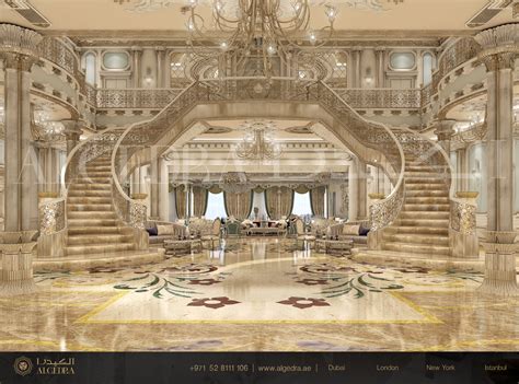 Classic Style Palace Entrance Design by ALGEDRA Interior Design at Coroflot.com