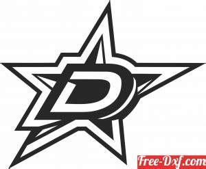 Download Dallas Stars ice hockey NHL team logo hLLhC High quality