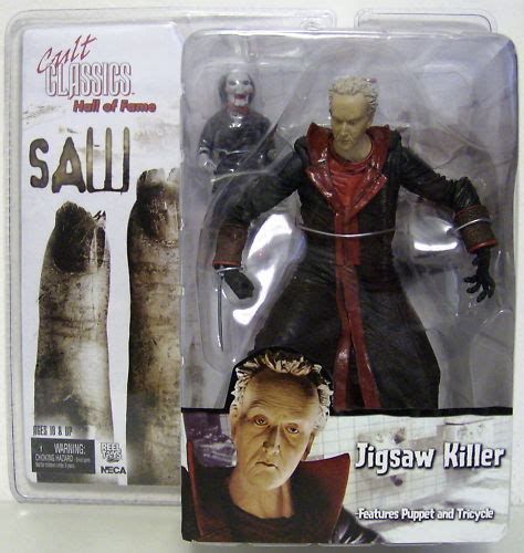 Cult Classics Hall of Fame Saw II Jigsaw Killer Features Puppet & Tricycle | www.toysonfire.ca