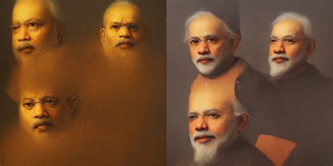 A beautiful portrait painting of Narendra Modi by | Stable Diffusion | OpenArt