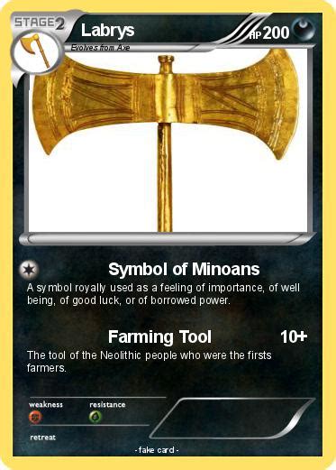 Pokémon Labrys - Symbol of Minoans - My Pokemon Card