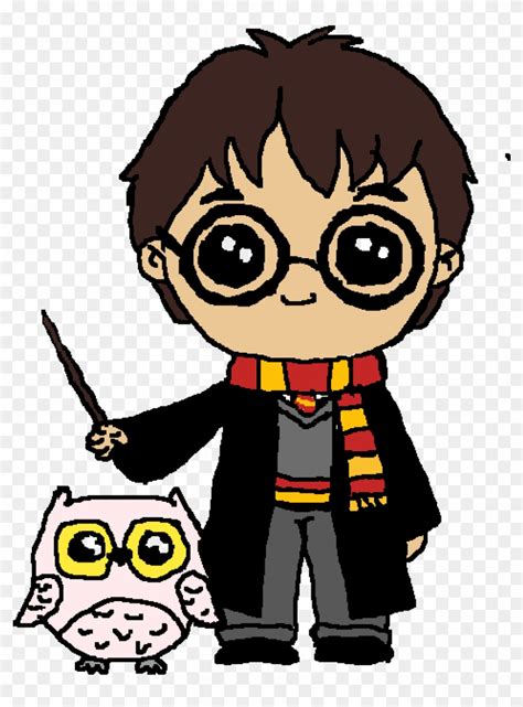 Harry Potter Kawaii , Png Download - Harry Potter Cartoon Drawing ...