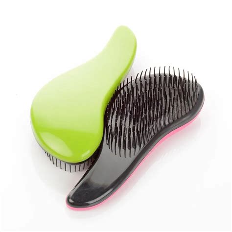 Hair Brush Scalp Hairbrush Comb 7 Colors Exquite Useful Comb Salon Styling Hair Brush Detangling ...