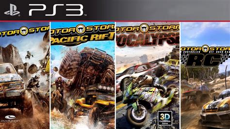 MotorStorm Games for PS3 - YouTube