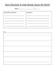 Story Structure Worksheet - ESL worksheet by kim@tokyoymca.org