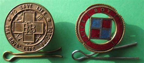 2 EARLY RARE LIFE BOYS BRIGADE BADGES