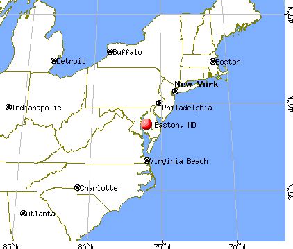 Easton, Maryland (MD 21601) profile: population, maps, real estate ...