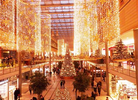 Lovely Christmas decorations at a mall in Berlin. Solar Led Lights Outdoor, Outdoor Lantern ...